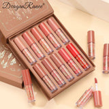 Dragon Ranee Cherry Matte Lipgloss 12Pcs Set