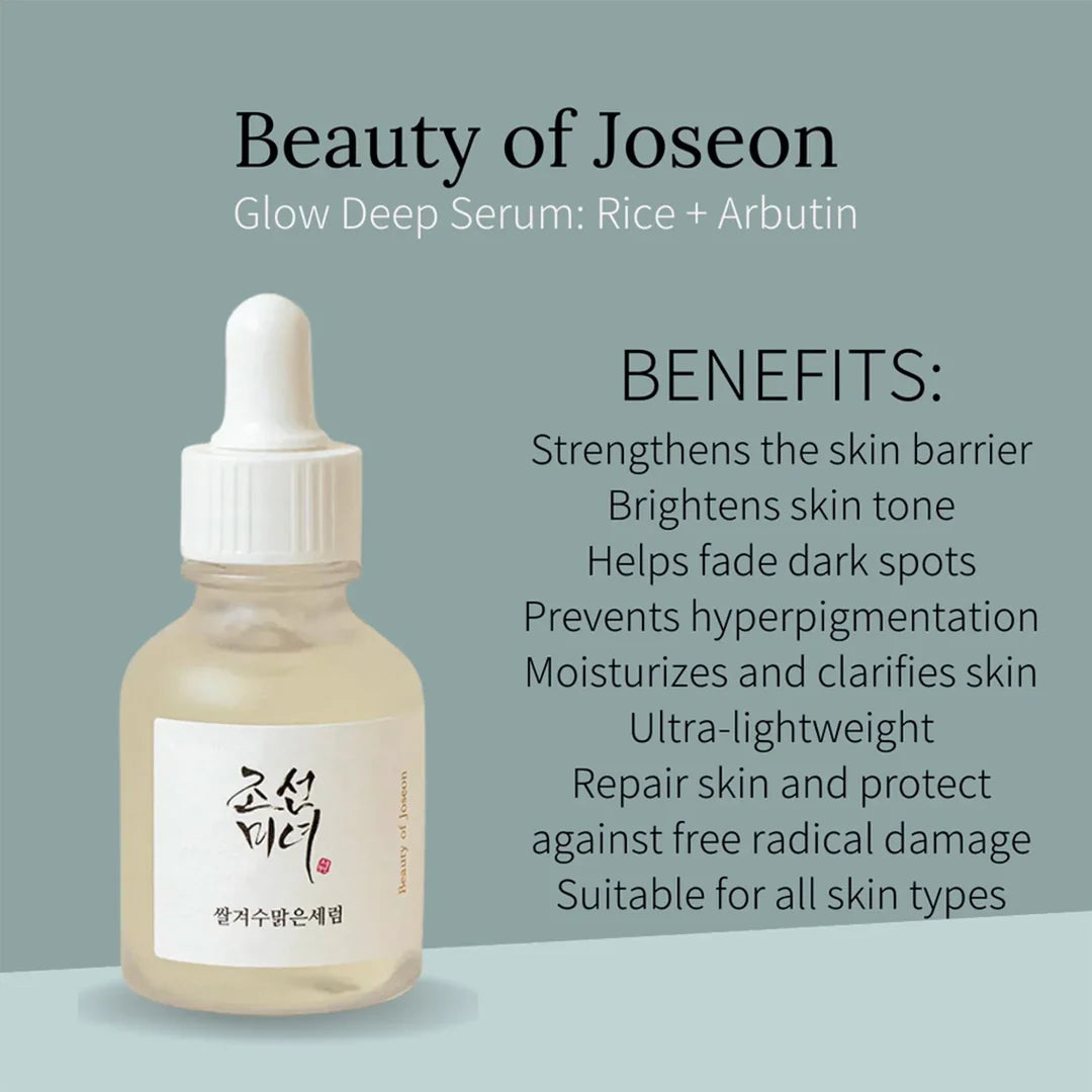 BEAUTY OF JOSEON GLOW DEEP SERUM RICE + ALPHA ARBUTIN