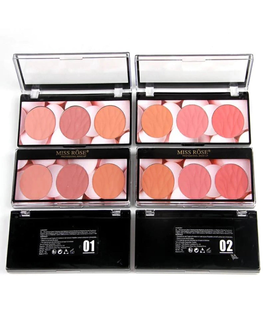 Miss Rose 3 Color Blush