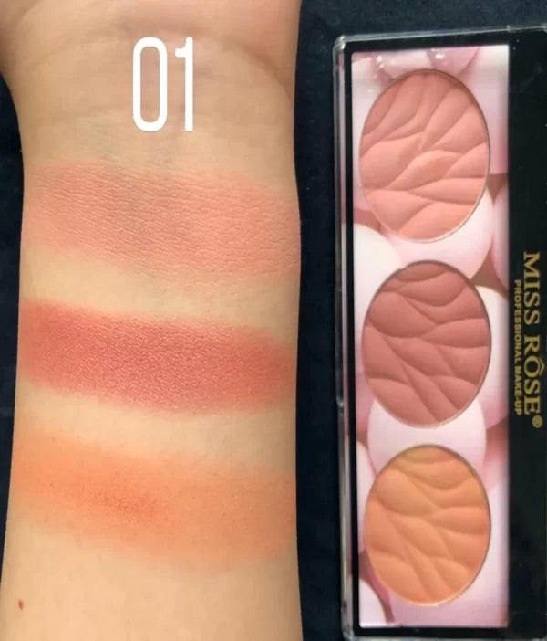 Miss Rose 3 Color Blush