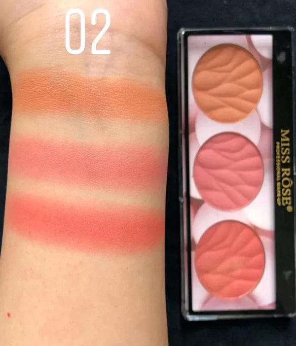 Miss Rose 3 Color Blush