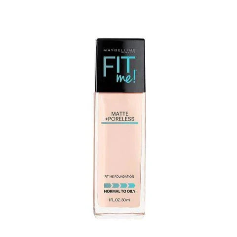 Maybelline Ny New Fit Me Matte + Poreless Liquid Foundation 112 Natural Ivory 30Ml