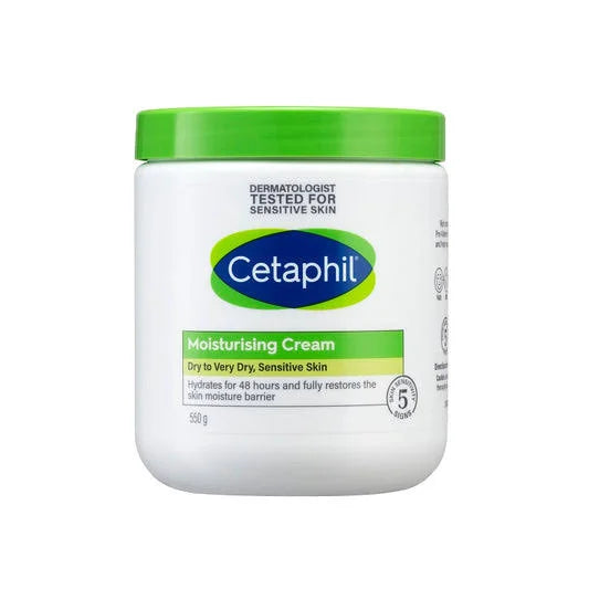 Cetaphil Moisturising Cream , Sensitive Skin, Dry to Very Dry (550gm)