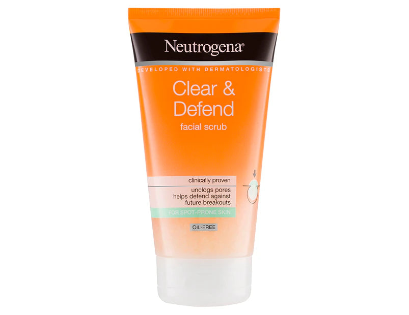 Neutrogena Clear & Defend Facial Scrub