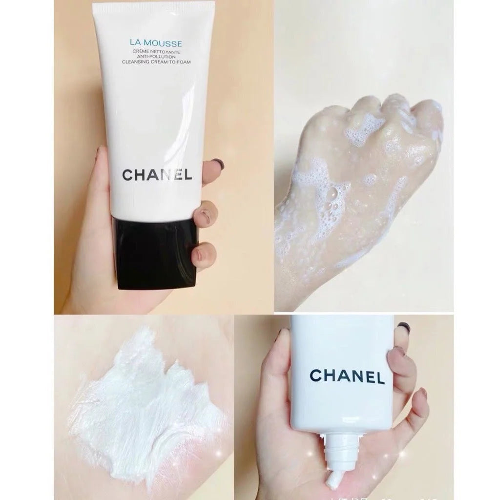 Chanel La Mousse Anti-Pollution Cleansing Cream-To-Foam 150ml