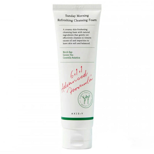 Axis-Y Sunday Morning Refreshing Cleansing Foam 120ml Korea