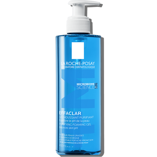 LA ROCHE POSAY EFFACLAR PURIFYING FOAMING GEL FOR OILY SENSITIVE SKIN CLEANSER ( PUMP )