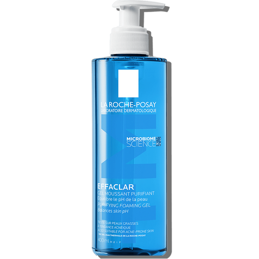 LA ROCHE POSAY EFFACLAR PURIFYING FOAMING GEL FOR OILY SENSITIVE SKIN CLEANSER ( PUMP )