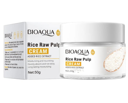 Bio Aqua Rice Raw Pulp Moisturizing Face Cream – 50g